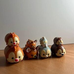 8 pc Disney Tsum Tsum Forest Animals Set (Large, medium, small)